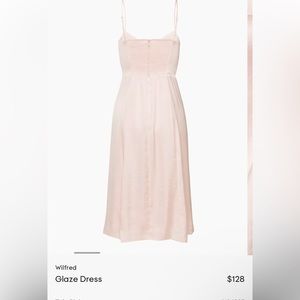NWT Aritzia Wilfred glaze dress in talc pink